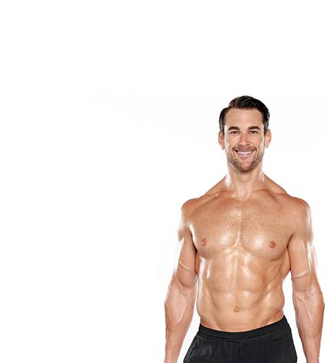 Barry's instructor Tommy Stracke shirtless