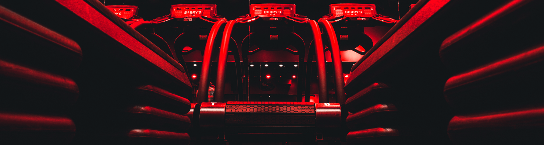 Treadmill in Barry's Bootcamp Red Room