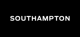 Southampton written in white on black background