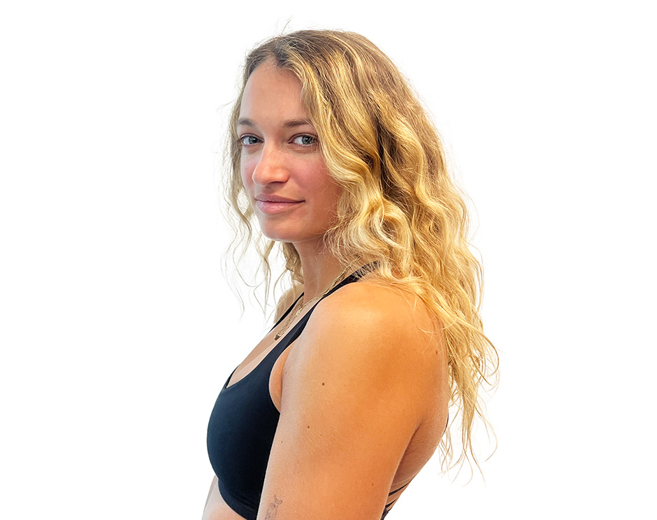 Barry's instructor Lo Falkenberg side profile photo